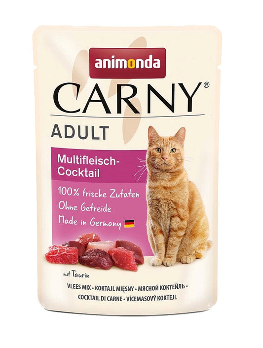 ANIMONDA Carny Adult Meat Cocktail - kissan märkäruoka - 85g