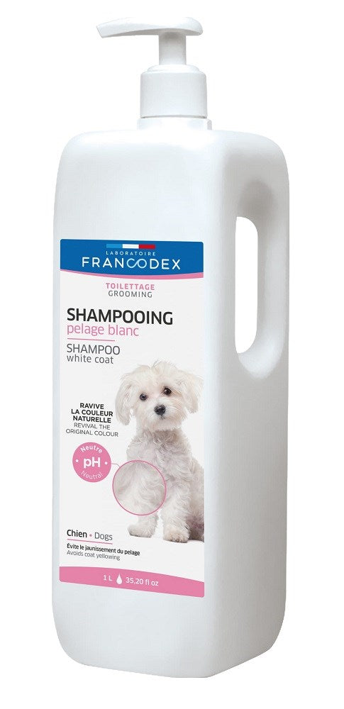 FRANCODEX White coat - shampoo koirille - 1l