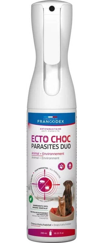 FRANCODEX Ecto Choc Parasites Duo - loisten vastainen sumu - 290 ml