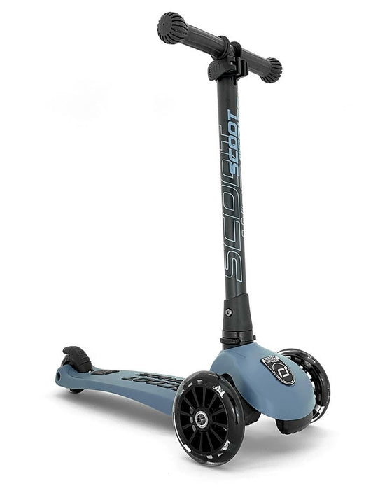 Three-wheeled scooter SCOOT & RIDE Highwaykick 3 LED Steel (96347)