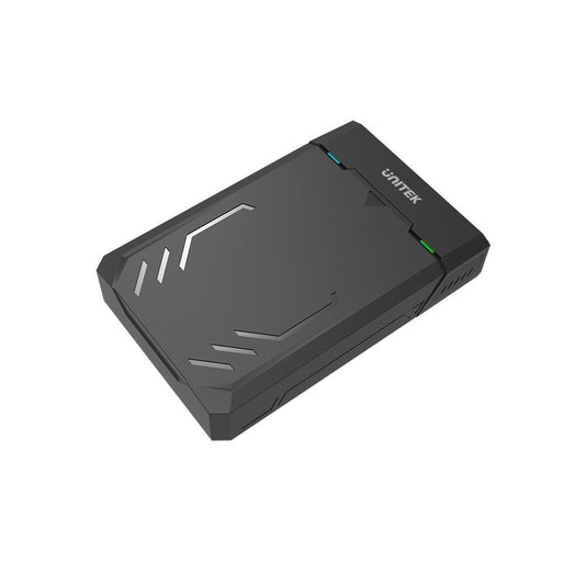 UNITEK Y-3035 tallennusasemakotelo HDD/SSD-kotelo Musta 2.5/3.5