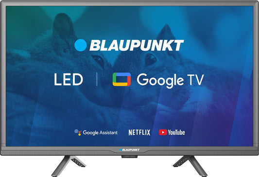 TV 24  Blaupunkt 24HBG5000S HD LED  GoogleTV  Dolby Digital  WiFi 2 4-5GHz  BT  black