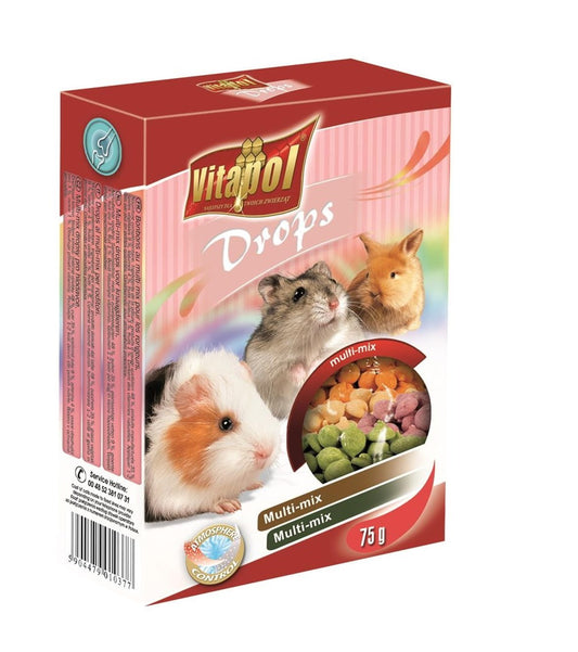Vitapol Drops Snack 75 g Hamsteri