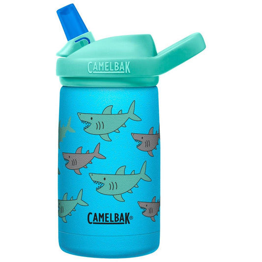 CamelBak eddy+ Kids SST Vacuum Insulated 350ml Thermal Bottle School of Sharks