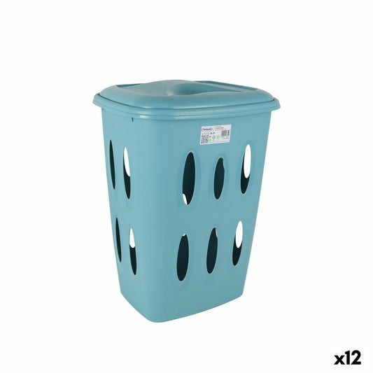Pyykkikori Tontarelli Laundry Sininen 41 x 33,2 x 54,5 cm (12 osaa)