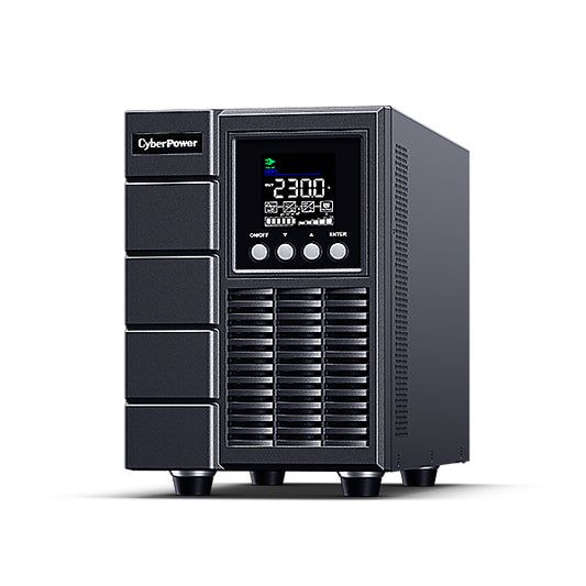 CyberPower OLS2000EA-DE UPS-virtalähde Taajuuden kaksoismuunnos (verkossa) 2 kVA 1800 W 4 AC-pistorasia(a)