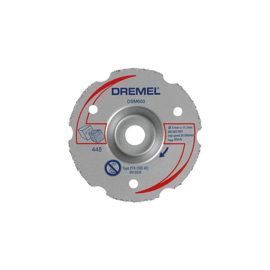 Leikkuulevy Dremel S600 DSM20 karbidi