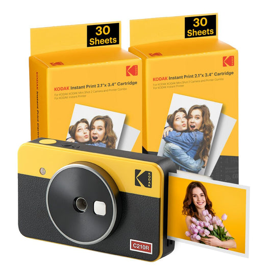 Instant Photo Appliances Kodak MINI SHOT 2 RETRO C210RY60 Gelb