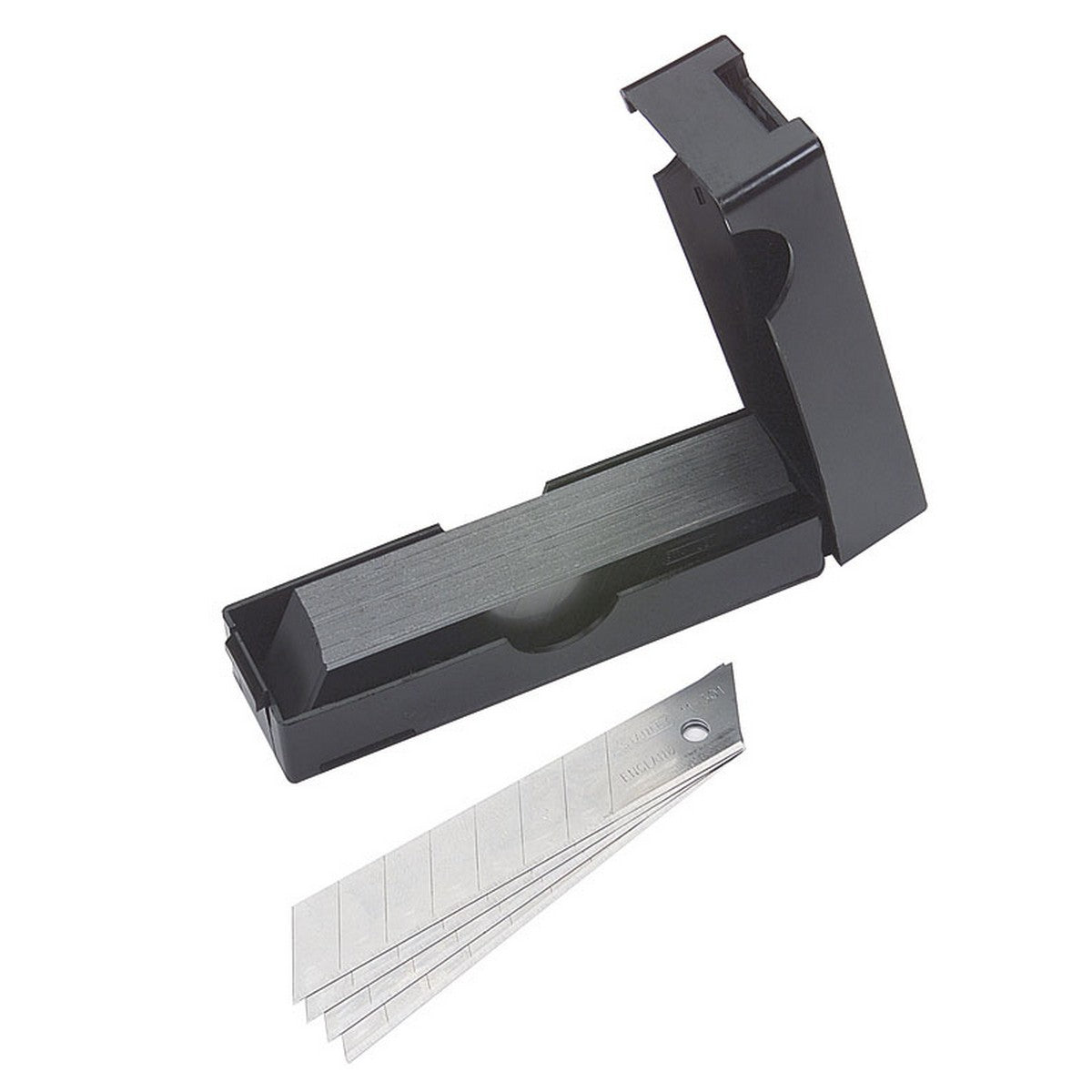 Klinge für Cuttermesser Stanley 0-11-301 Schwarz 18 mm (10 Stück)