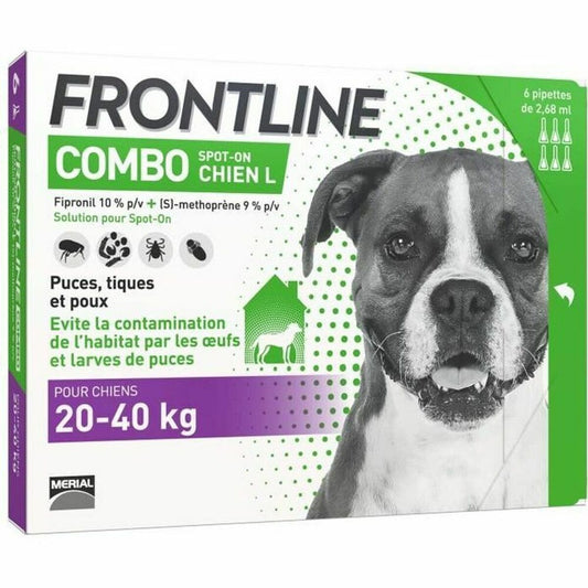 Pipetti koirille Frontline Combo 20-40 Kg 6 osaa
