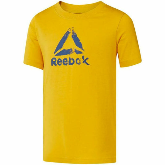 Lasten T-paita Reebok Elemental Keltainen, Koko 3-4 vuotta