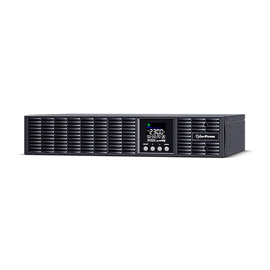 CyberPower OLS2000ERT2UA UPS-virtalähde Taajuuden kaksoismuunnos (verkossa) 2 kVA 1800 W 8 AC-pistorasia(a)