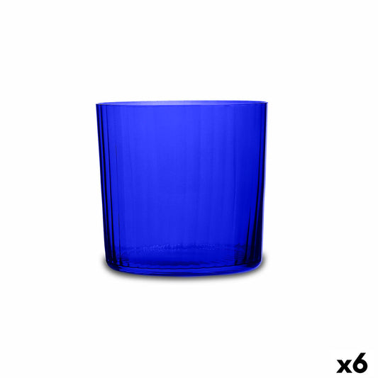 Lasi Bohemia Crystal Optic Sininen Lasi 350 ml (6 osaa)