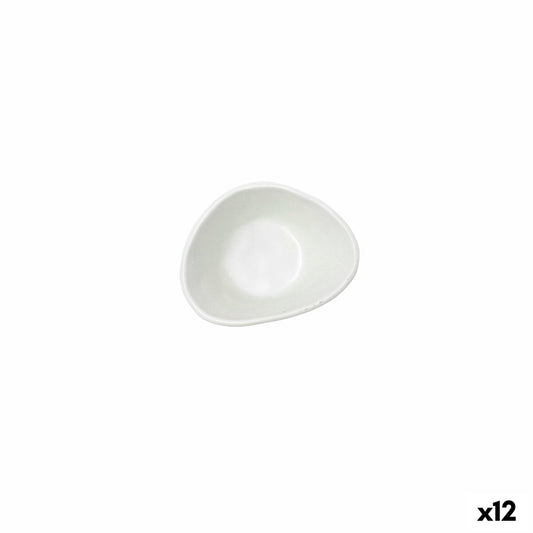Kulho Bidasoa Cosmos Valkoinen Keraminen Ø 17 cm (12 osaa)