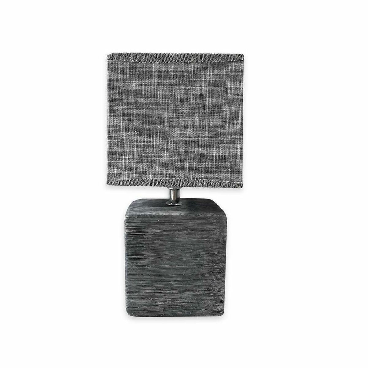 pöytälamppu Versa Cubo Grey (ø 13 x 32 cm)