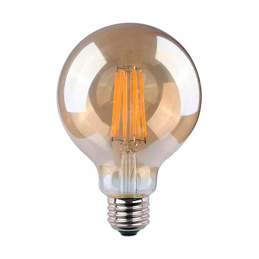 LED-lamppu EDM Vintage F 8 W E27 720 Lm 12,5 x 17 cm Ø 12,5 x 17 cm (2000 K)