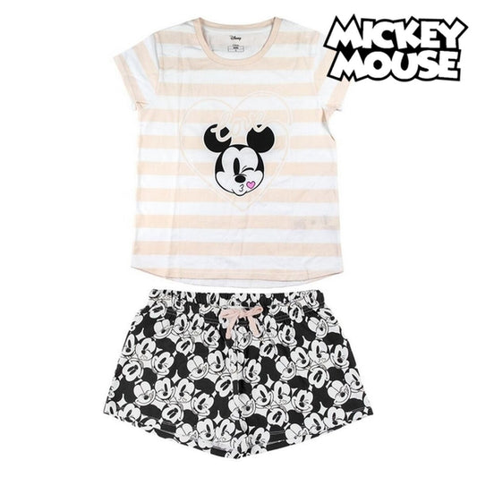 Pyjamat Minnie Mouse Valkoinen (Aikuisten) Nainen, Koko M