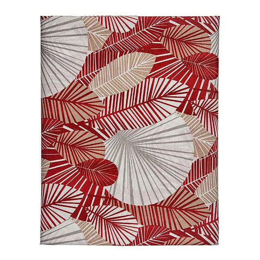 Pöytäliina Beige Punaruskea Paksu canvas (140 x 180 cm)