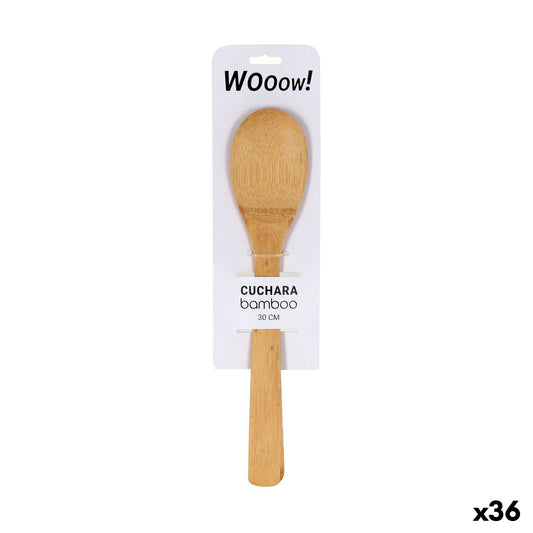 Bambulusikka Wooow Bambu 30 x 6,2 x 0,8 cm (36 Osaa)