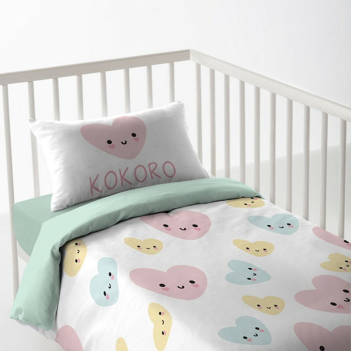 Vauvansängyn pussilakana Cool Kids Kokoro 100 x 120 + 20 cm