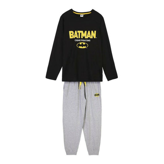 Pyjamat Batman Musta (Aikuisten) Miehet, Koko S