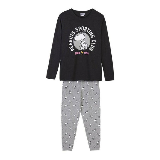 Pyjamat Snoopy Harmaa Nainen, Koko XS