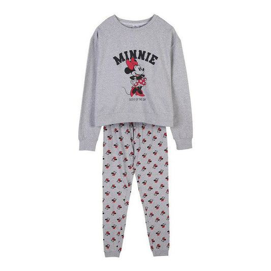 Pyjamat Minnie Mouse Nainen Harmaa, Koko XL