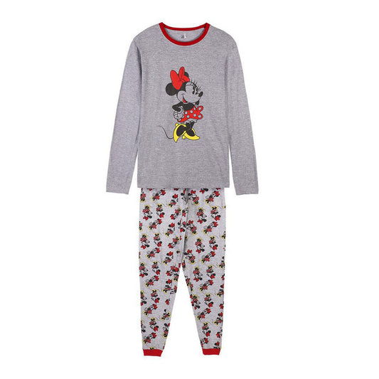 Pyjamat Minnie Mouse Harmaa Nainen, Koko M
