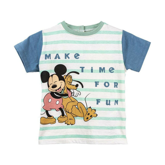 Lyhythihainen paita Mickey Mouse Monivärinen Lasten, Koko 48 Vuotta
