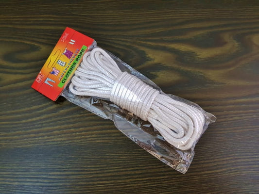 All Purpose Camping Rope- White 10m x 3mm