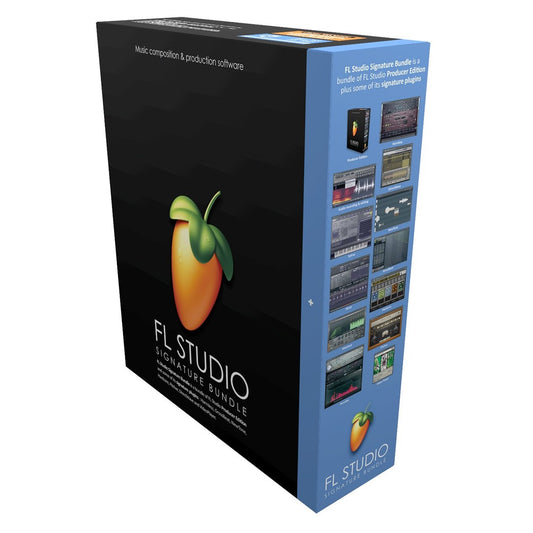 FL Studio 20 - Signature Bundle BOX - musiikin tuotantoohjelmisto - KorhoneCom