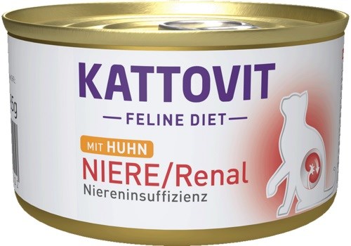 KATTOVIT Feline Diet Niere/Renal Chicken - kissan märkäruoka - 185g
