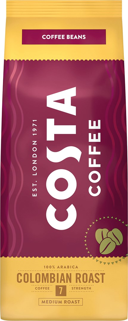 Costa Coffee Colombian Roast kahvipavut 500g