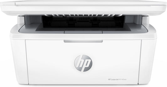 HP LaserJet HP MFP M140we -monitoimitulostin, Mustavalkoinen, Tulostin varten Pientoimistot, Tulosta, kopioi, skann, Langaton; HP+; HP Instant Ink -yhteensopiva; Skannaus sähköpostiin
