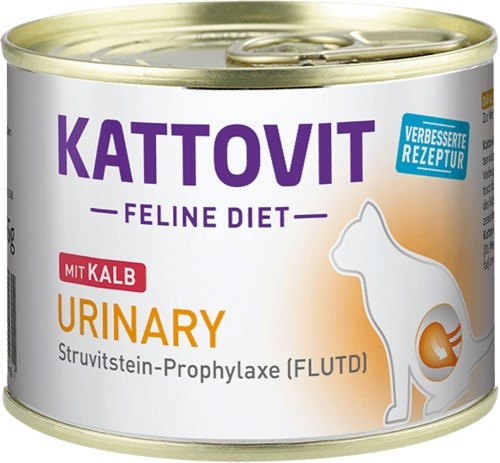 KATTOVIT Feline Diet Urinary Veal - kissan märkäruoka - 185g