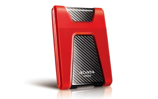 ADATA DashDrive Kestävä HD650 ulkoinen kovalevy 1000 Gt punainen