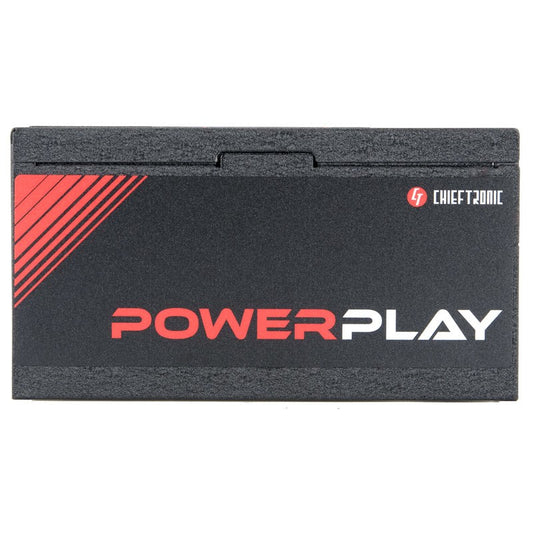 Chieftec PowerPlay virtalähdeyksikkö 550 W 20+4 pin ATX PS/2 Musta, Punainen