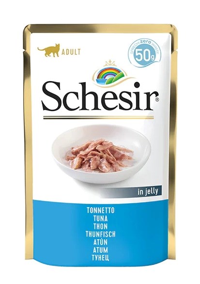SCHESIR in jelly Tuna - wet cat food - 50 g