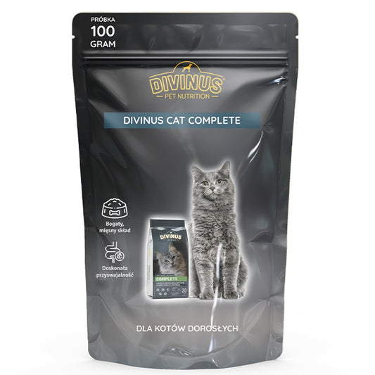 DIVINUS Cat Complete Adult - kissan kuivaruoka - 100 g