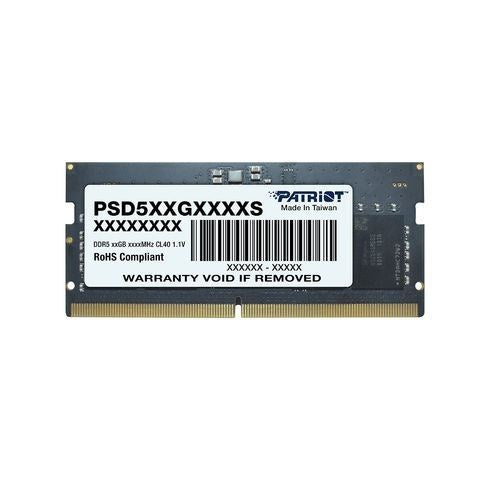Patriot Memory Signature PSD516G560081S muistimoduuli 16 Gt 1 x 16 Gt DDR5 5600 MHz