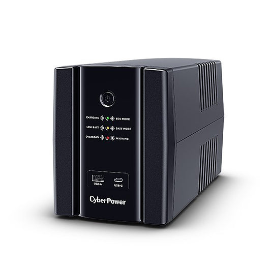 CyberPower UT1500EG UPS-virtalähde Linjainteraktiivinen 1,5 kVA 900 W 4 AC-pistorasia(a)