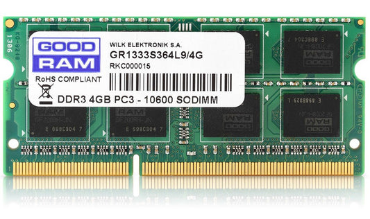 Goodram 4GB DDR3 PC3-12800 muistimoduuli 1 x 4 GB 1600 MHz