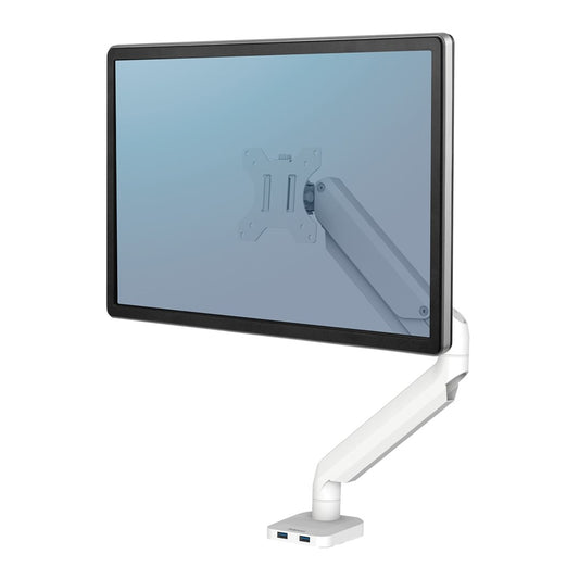 Fellowes Platinum Series 8056201 monitorin kiinnike ja jalusta 81,3 cm (32") Valkoinen Vastaanotto