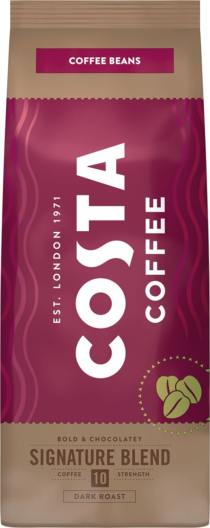Costa Coffee Signature Blend Tummat kahvipavut 500g