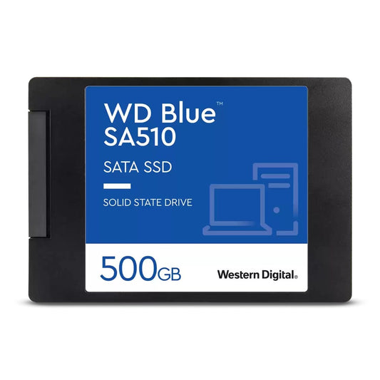 Levy-SSD WD Sininen WDS500G3B0A (500 Gt; 2.5; SATA III)