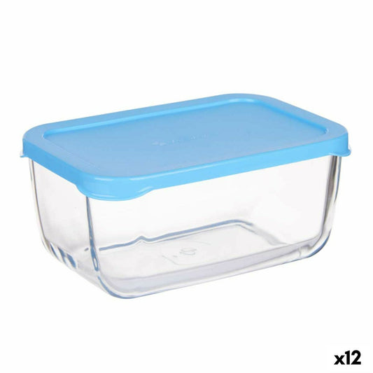 Eväsrasia SNOW BOX Sininen Läpinäkyvä Lasi Polyetyleeni 790 ml (12 osaa)