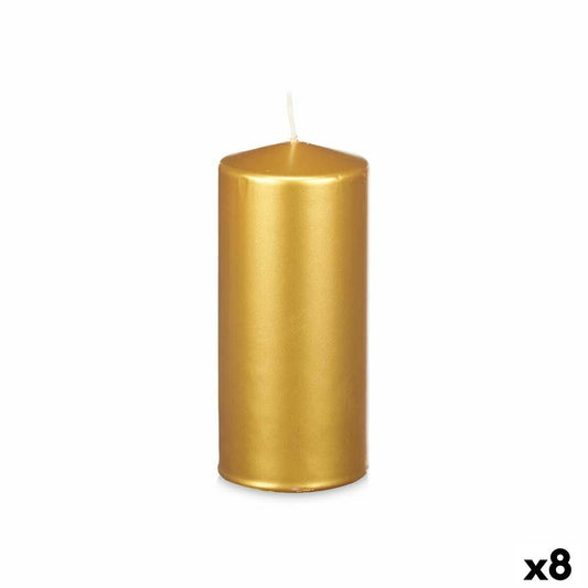 Kynttilä Kullattu 9 x 20 x 9 cm (8 osaa)