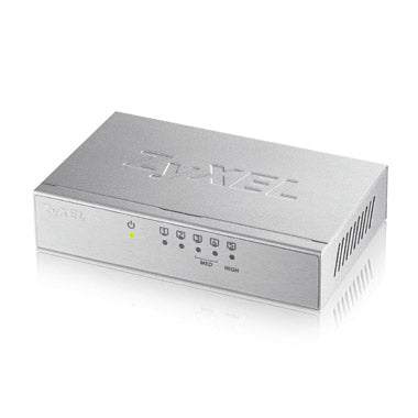Zyxel GS-105B v3 Unmanaged L2 Gigabit Ethernet (10/100/1000) Silber