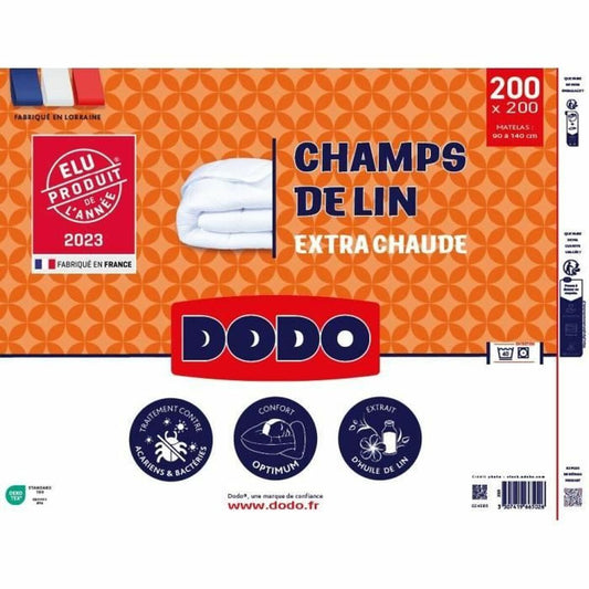 Peitto DODO Champs de Lin Valkoinen 450 g/m² 200 x 200 cm