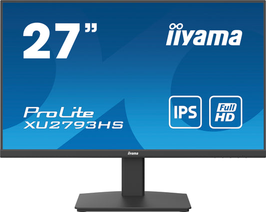 iiyama ProLite -tietokonenäyttö 68,6 cm (27 ) 1920 x 1080 pikseliä Full HD LED Musta - KorhoneCom